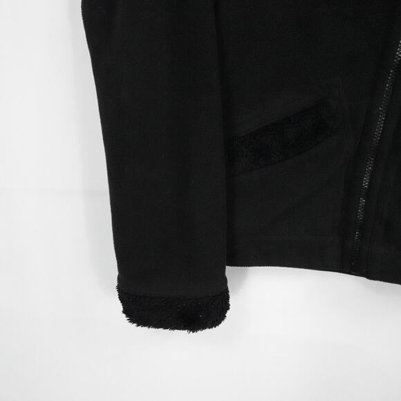 Patagonia Jacket Womens XS Black Full Zip Fleece Reversible Sherpa Pile Outdoors - Picture 6 of 16